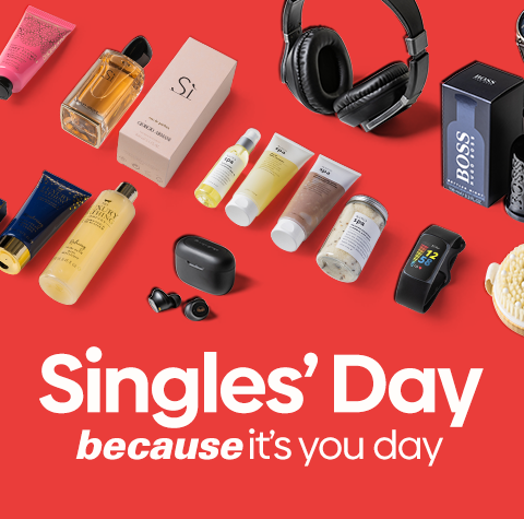 #Singles' Day - Shop Now