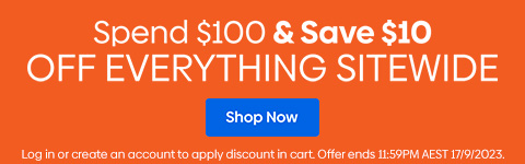 Spend $100 & Save $10 Off Everything Sitewide - Shop Now