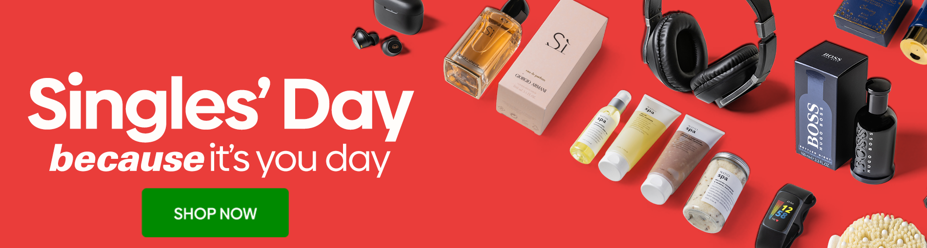 #Catch Singles Day - Shop Now