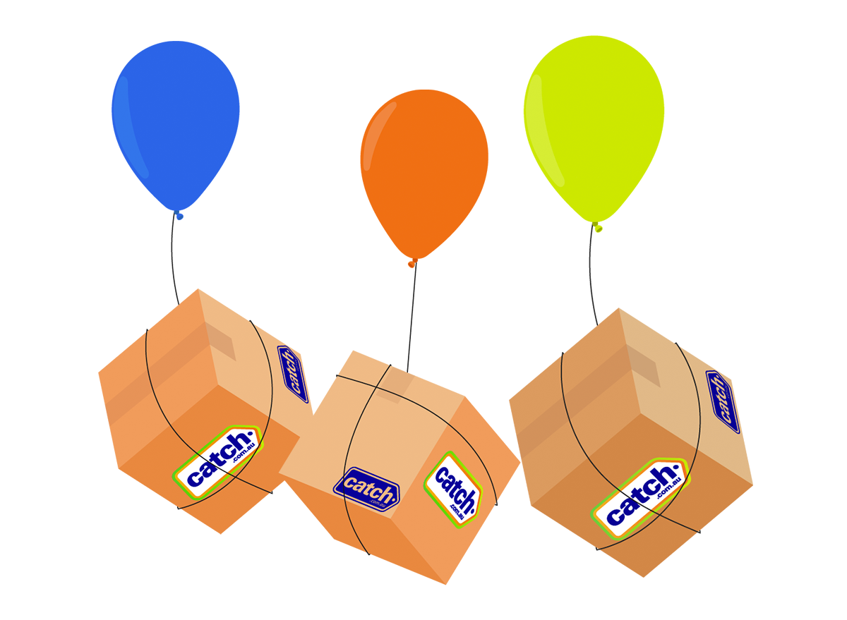 Catch Boxes with Balloons
