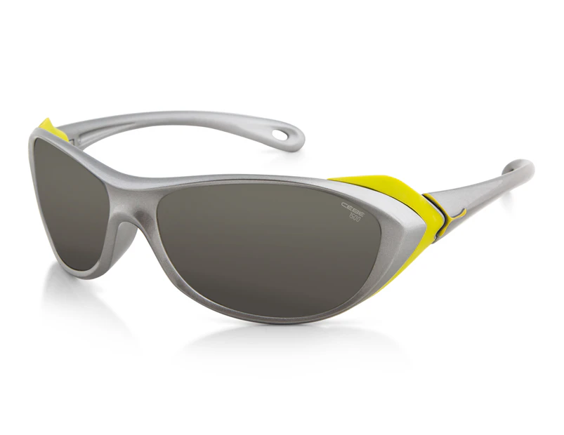 Cebe Kite Small Sunglasses - Silver/Green
