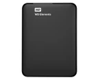 WD Elements 2TB USB 3.0 External Hard Drive - Black