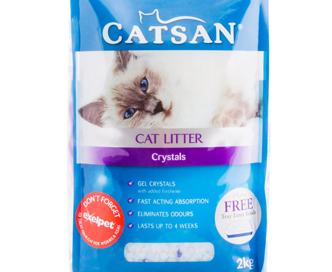Catsan crystals top