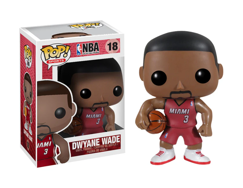 POP! NBA Dwayne Wade Vinyl Figure