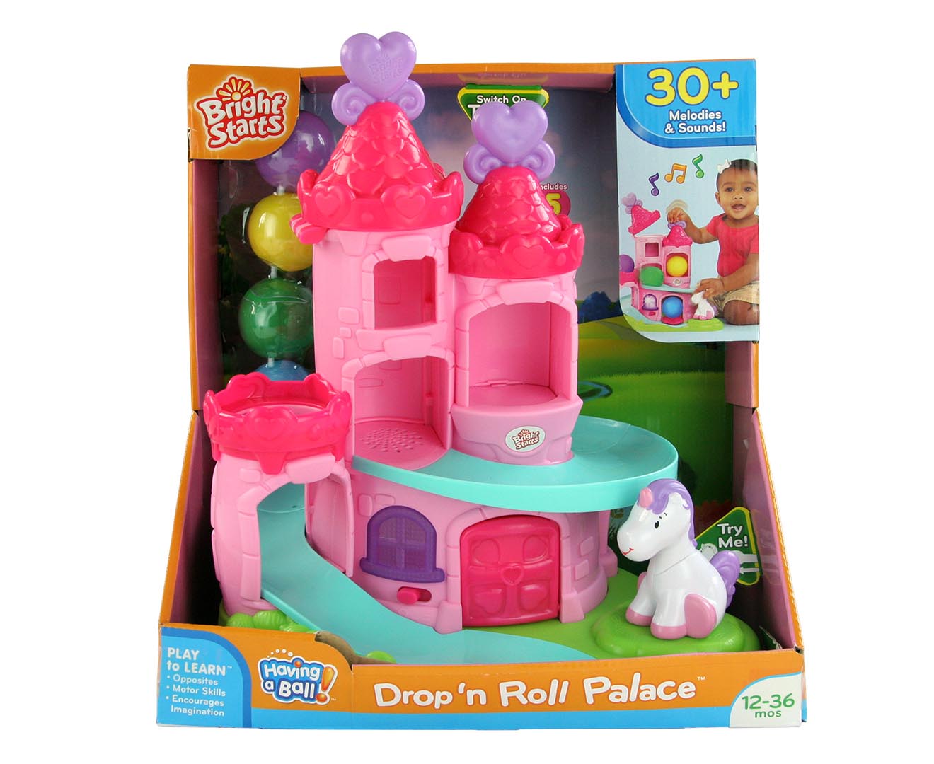 Bright Starts Having A Ball Drop N Roll Palace Catch Com Au