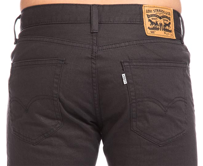 levis 505 graphite