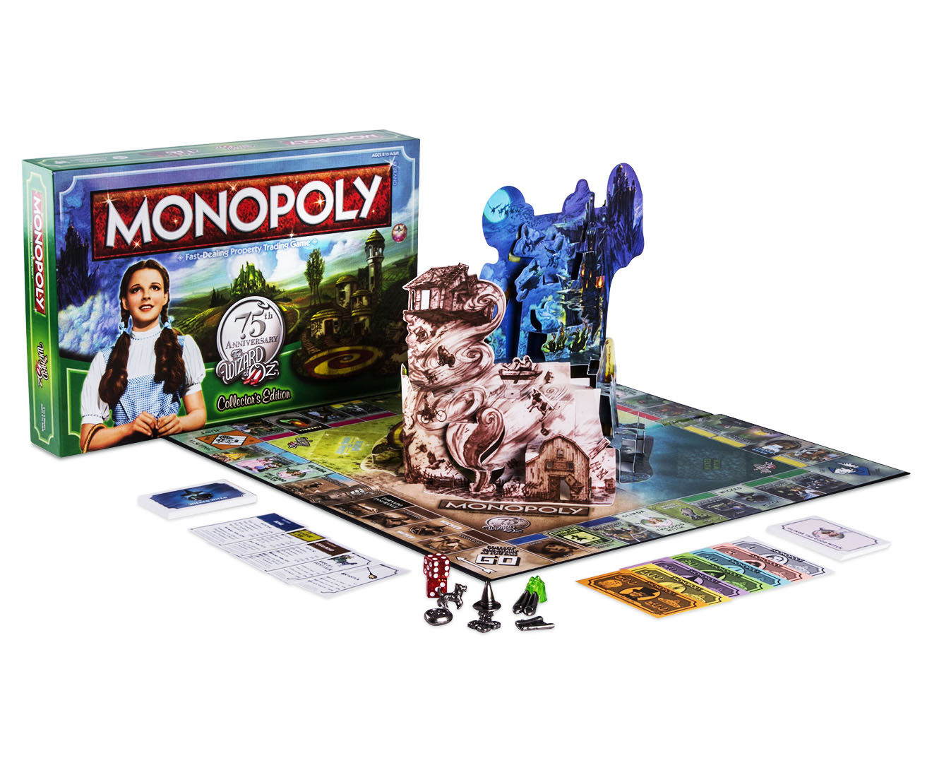 The Wizard Of Oz Monopoly Board Game