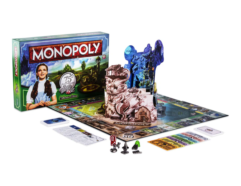 The Wizard Of Oz Monopoly Board Game