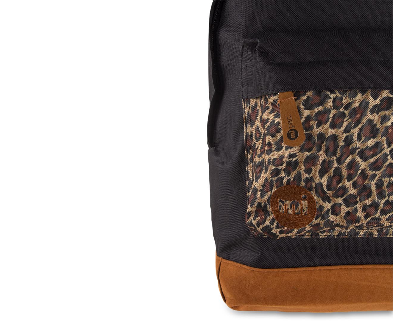 Mi pac top leopard print backpack