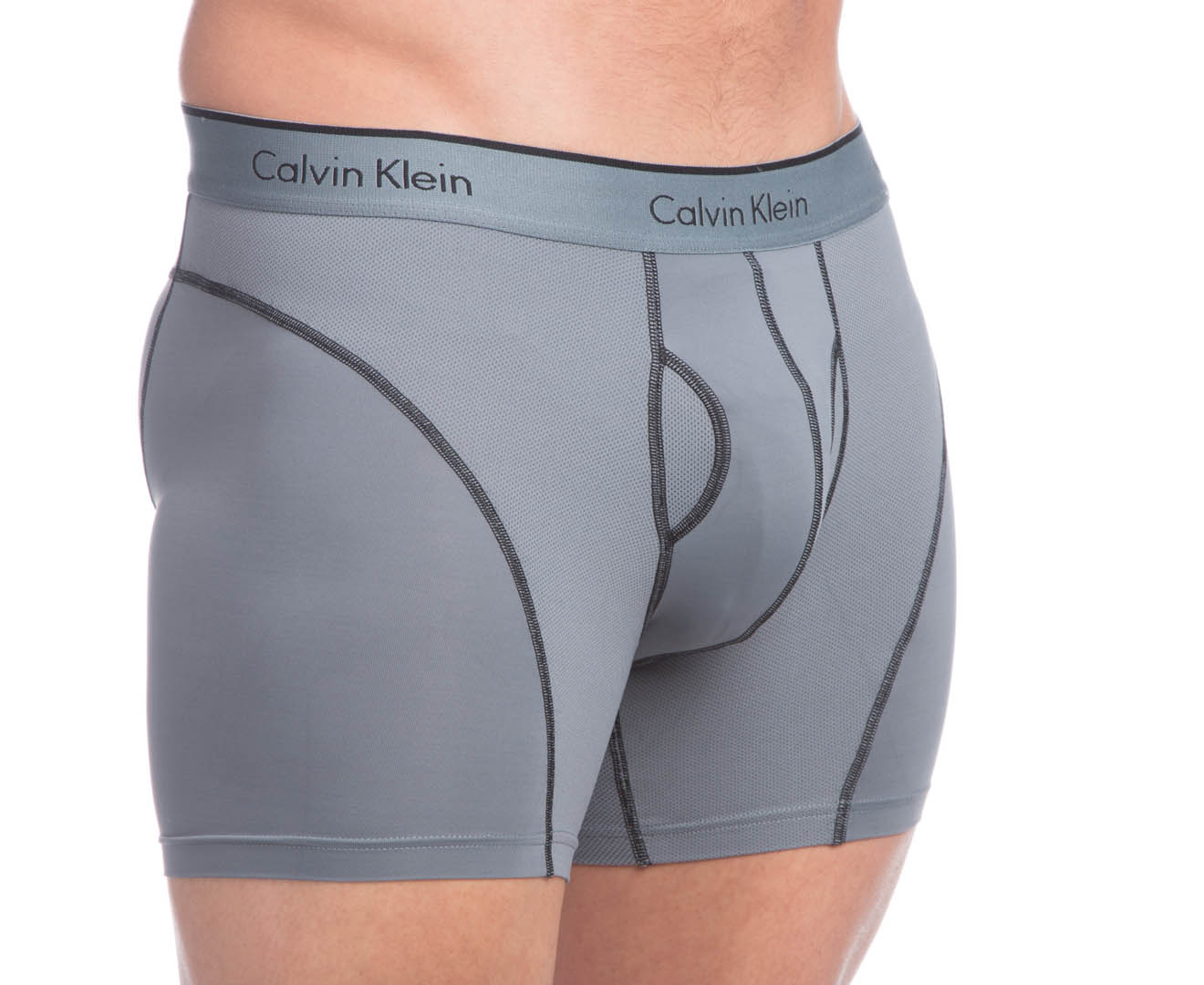 Calvin Klein Men s Athletic Boxer Brief Spear Grey Catch