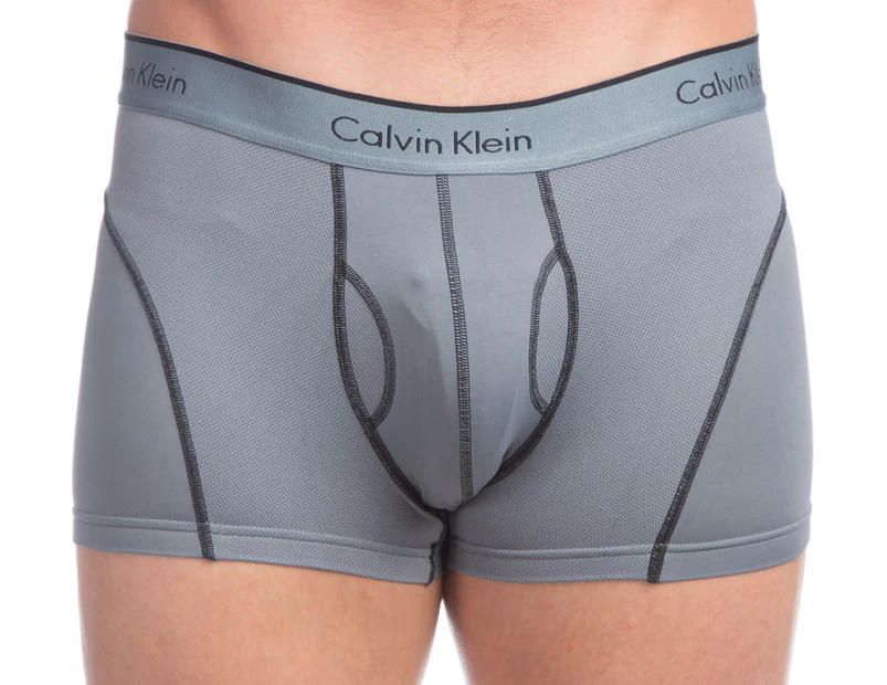Calvin Klein Men's Athletic Trunk - Spear Grey