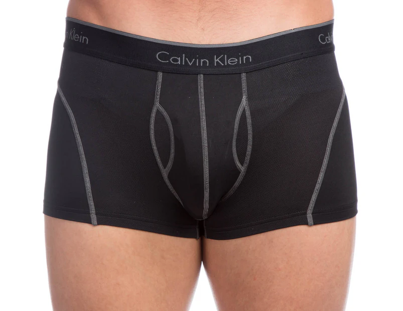 Calvin Klein Men's Athletic Trunk - Black