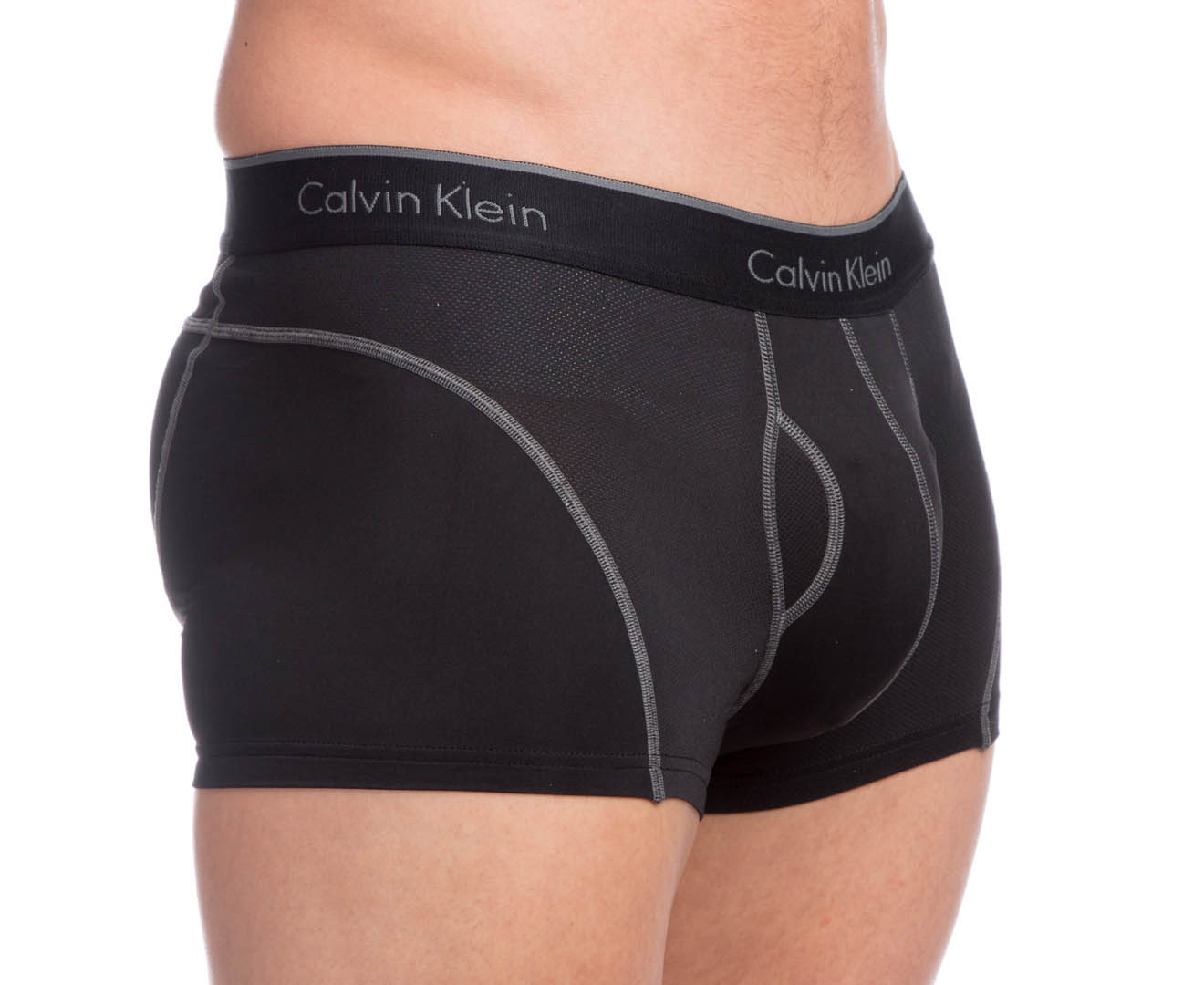 Calvin Klein Men's Athletic Trunk - Black