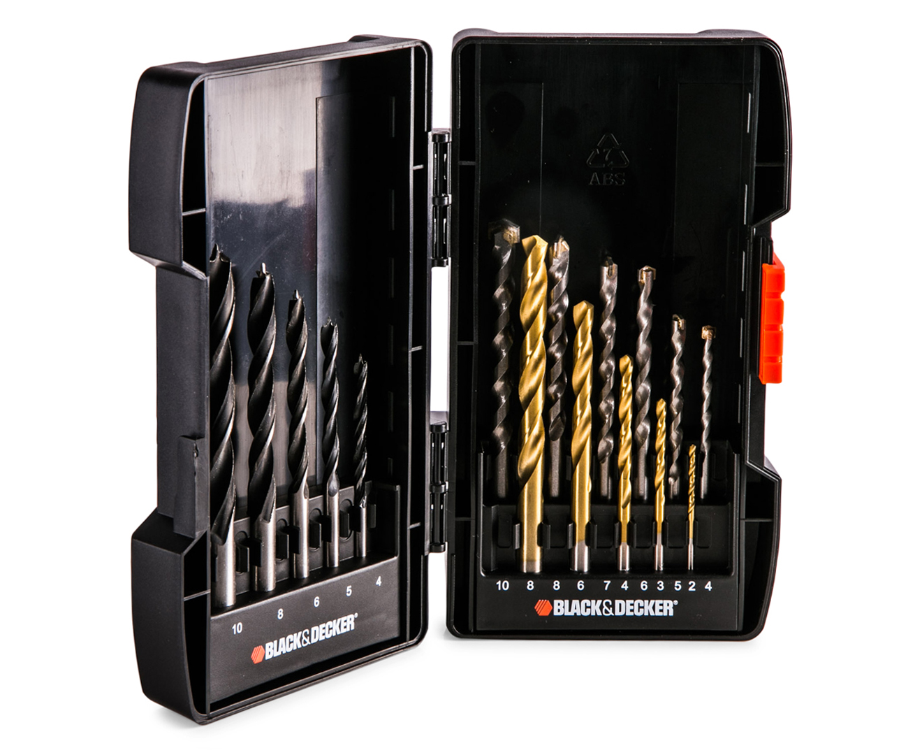 Black & Decker 16Piece Drill Bit Set 5035048022580 eBay