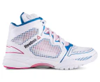 Reebok Women's Studio Pump 25th Shoe - White/Blue/Pink