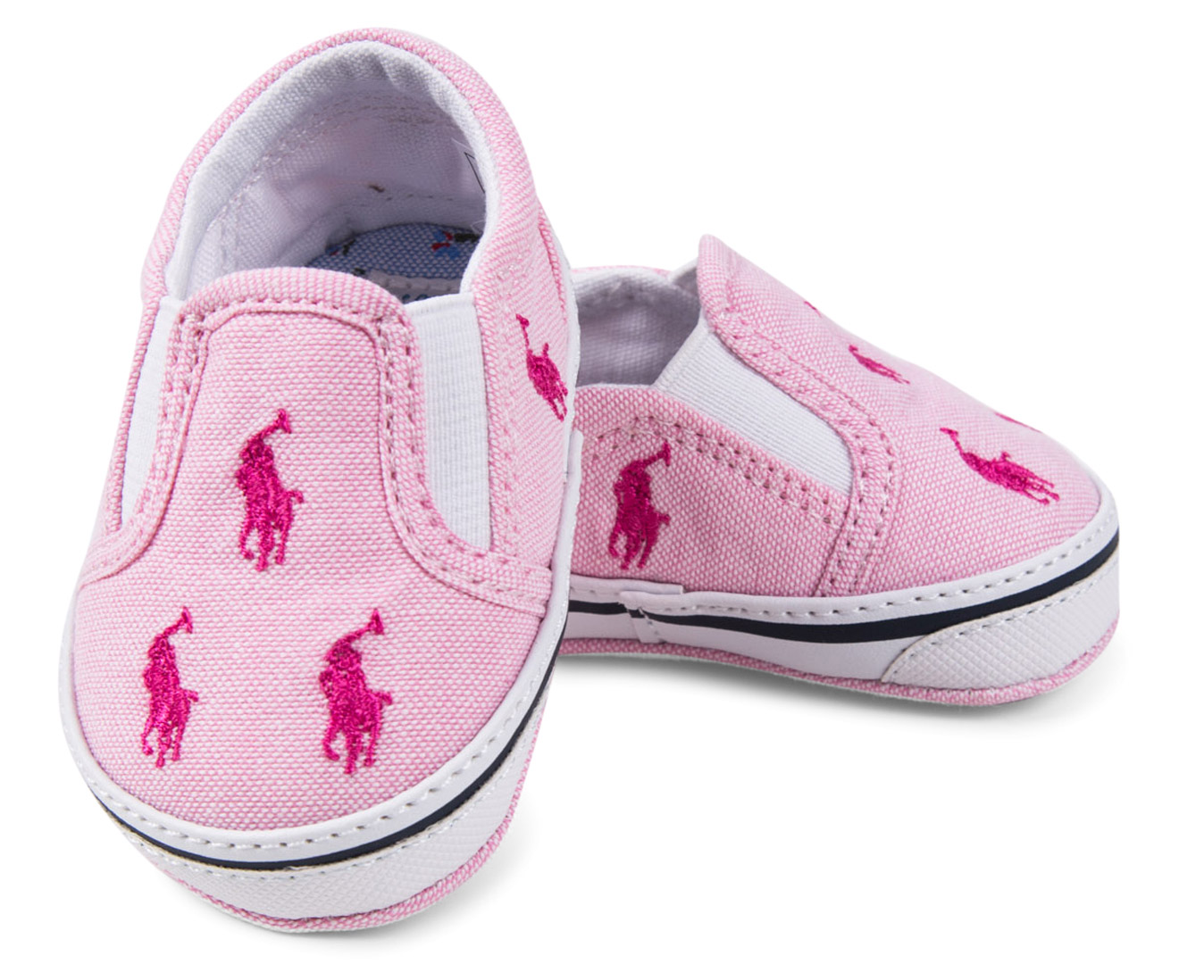 Ralph Lauren Baby Size 0 Harbour Shoes Pink M tch
