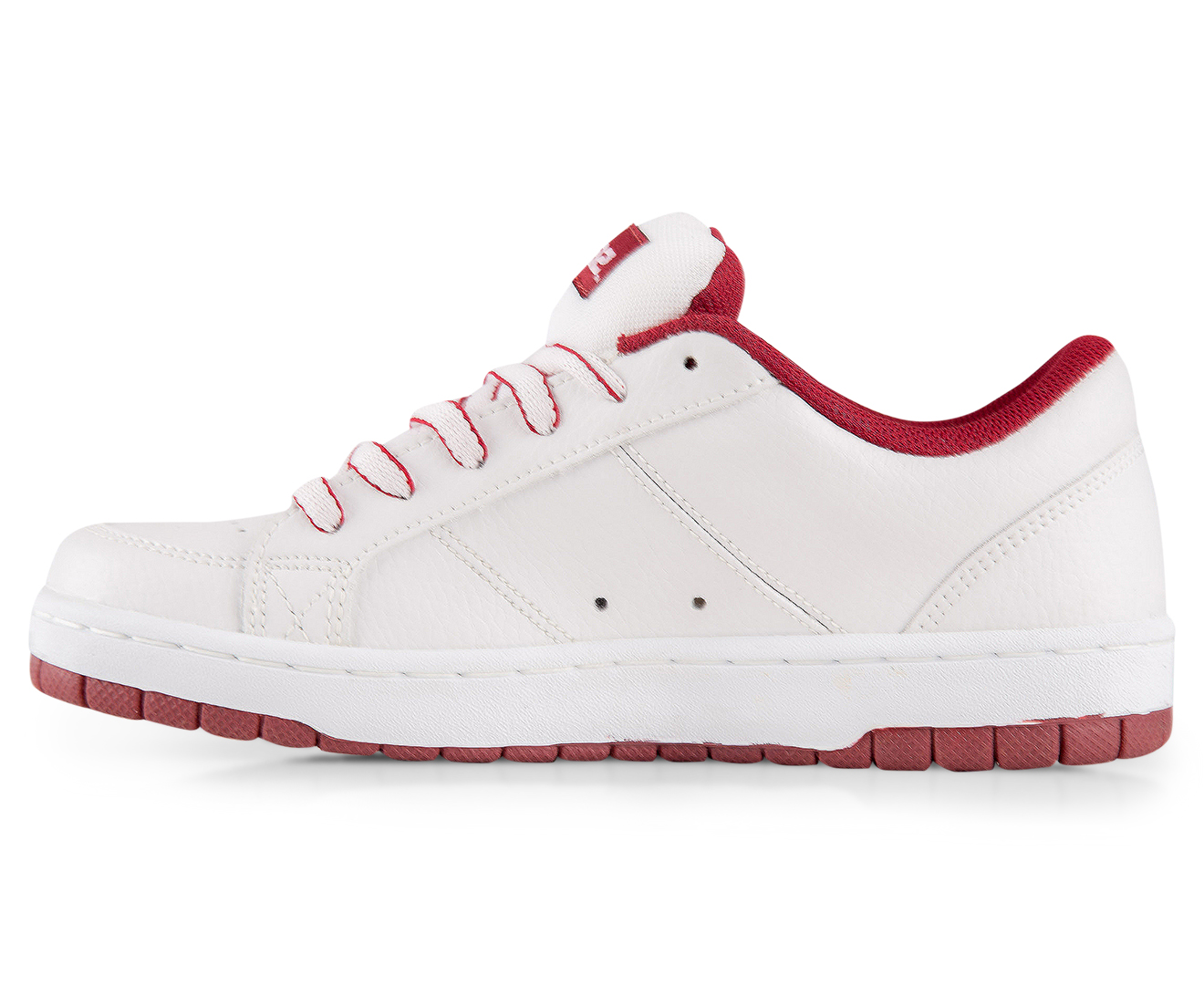 Gallaz Women s Post Shoes White Maroon Catch