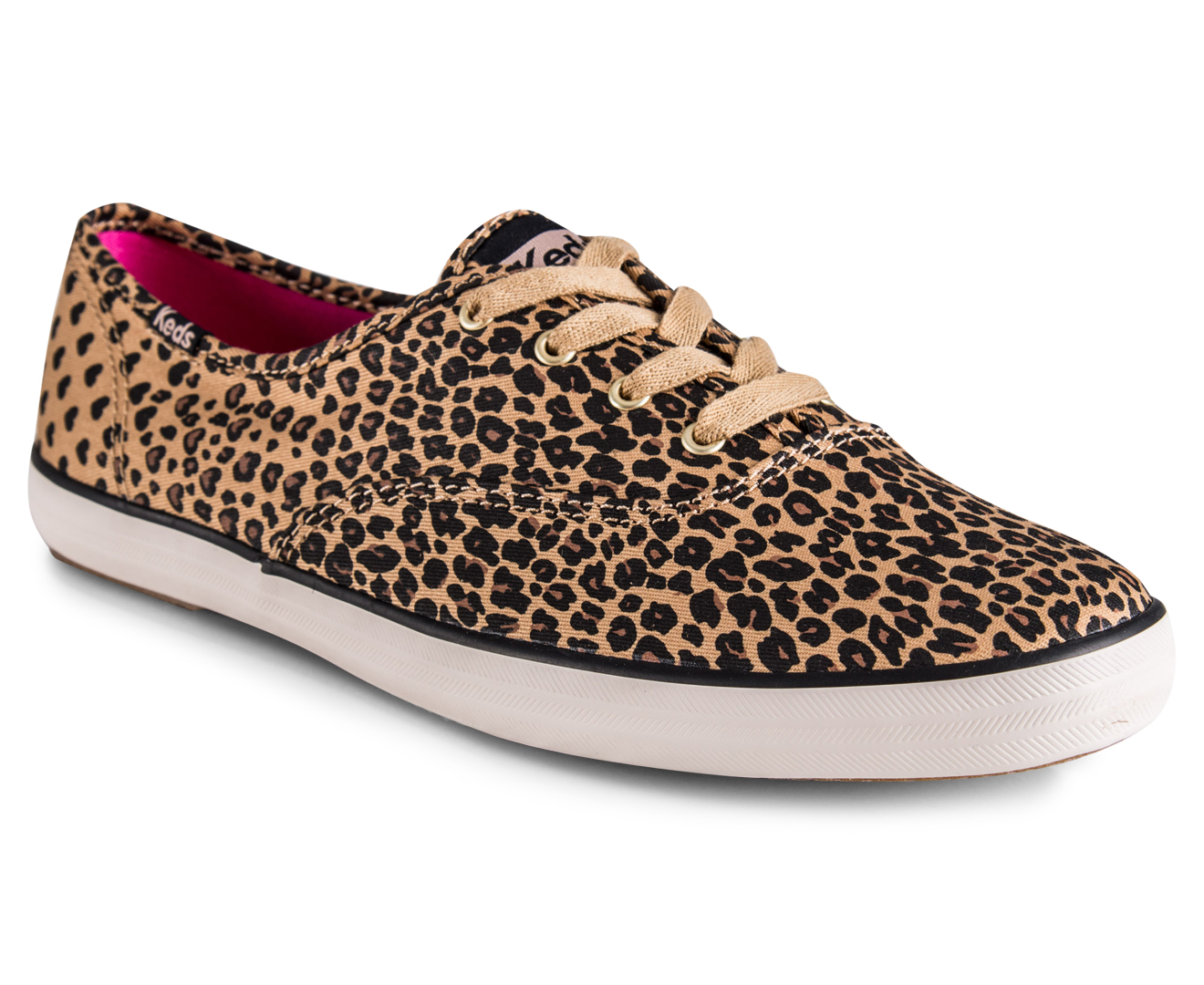 Keds Women s Leopard Heart Shoe Leopard Tan