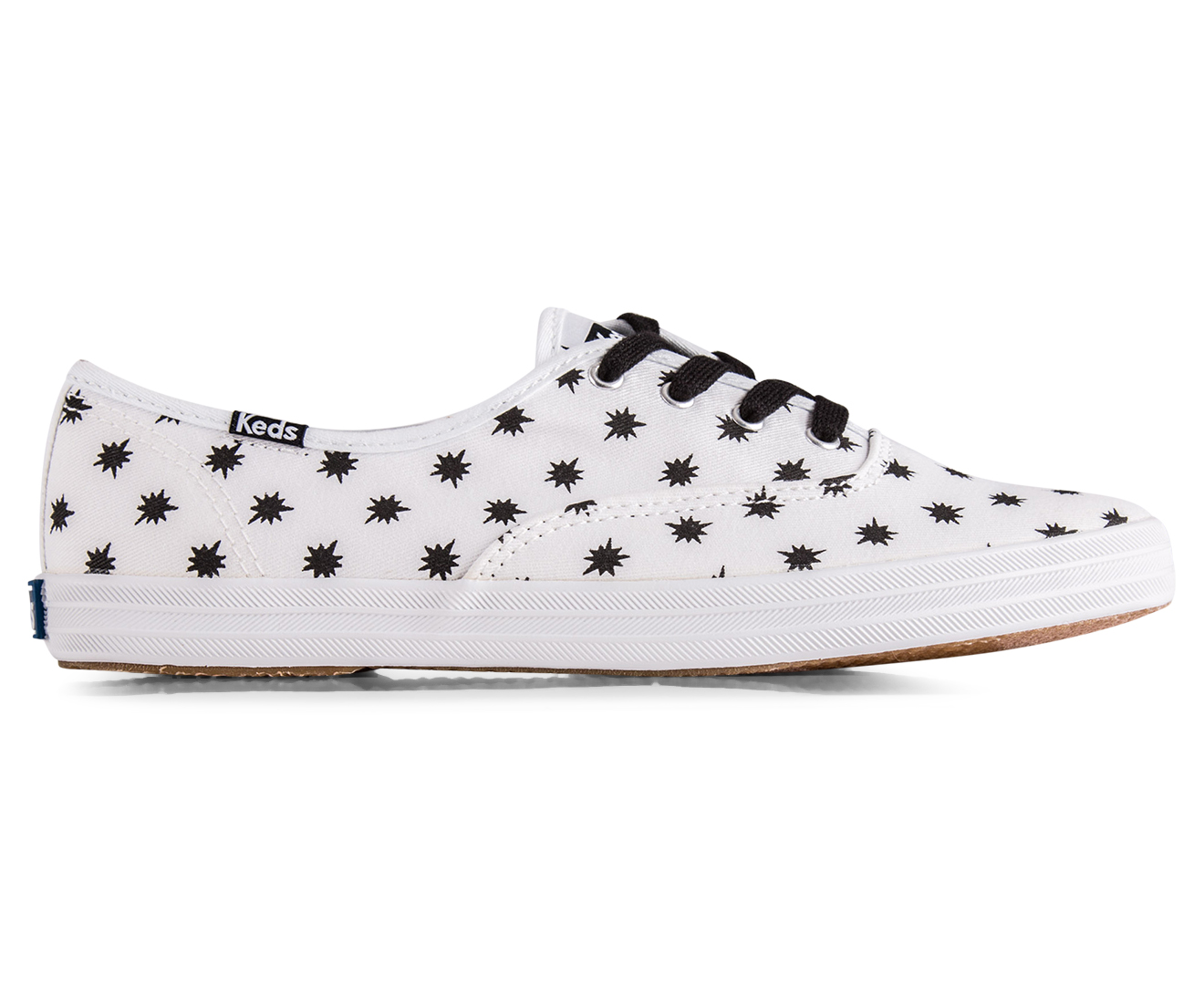 Keds Women's Cheetah Starburst Shoe - White | Catch.com.au