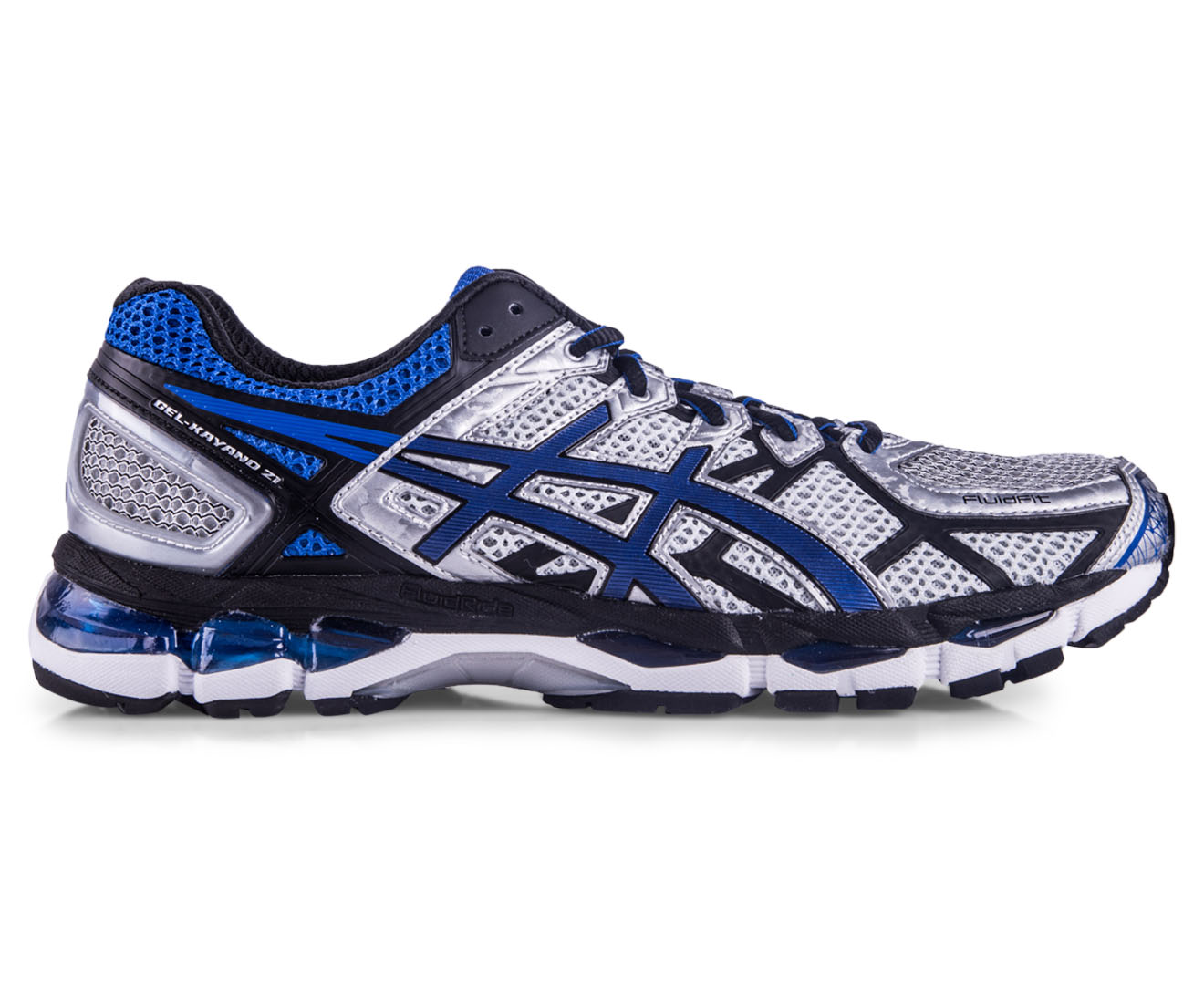 ASICS Men s Gel Kayano 21 Lightning Royal Black Catch