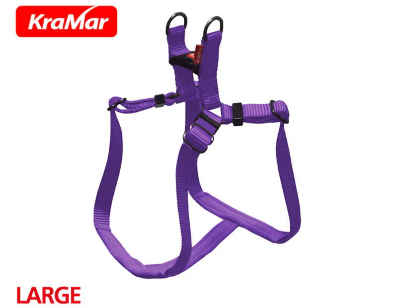 KraMar Comfy Harness Purple - Large