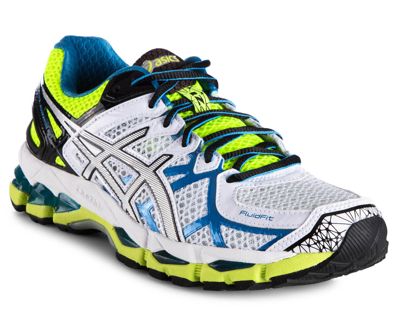 Asics gel kayano 21 hotsell white lightning flash yellow