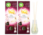 2 x Air Wick Life Scents Reed Diffuser Summer Delights 30mL