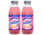 2 x Snapple Pink Lemonade 473mL