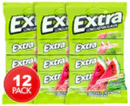 3 x Wrigley's Extra Chewing Gum Sweet Watermelon 4pk