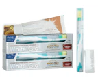 2 x White Glo Coffee & Tea Drinkers Toothpaste 150g