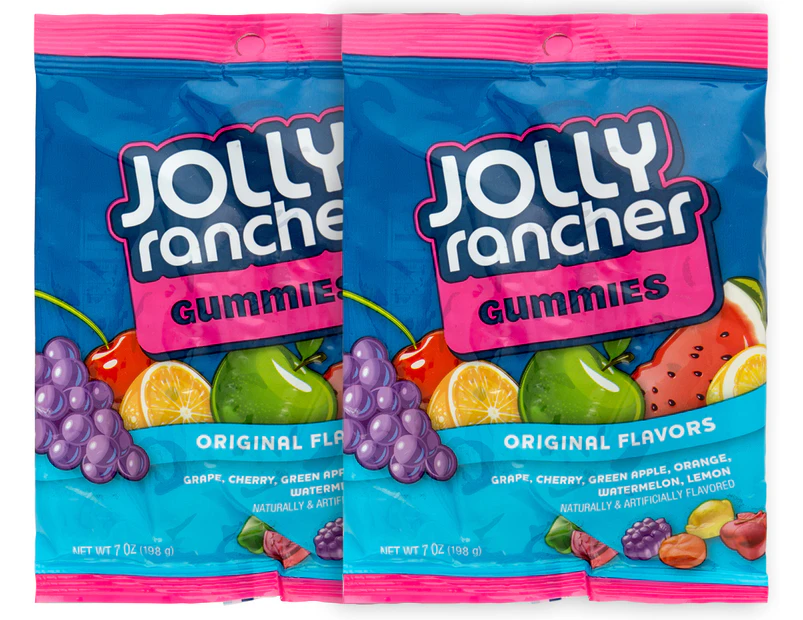2 x Jolly Rancher Gummies 184g