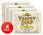 4 x Velvet Soap PawPaw 100g