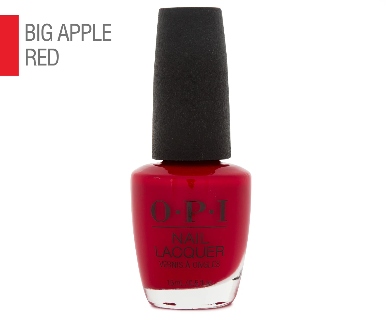 Opi Nail Polish Lacquer Enamel Varnish Nln25 Big Apple Red 15ml