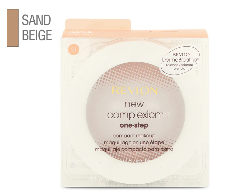 Revlon New Complexion One-Step Compact Makeup 9.9g - Sand Beige