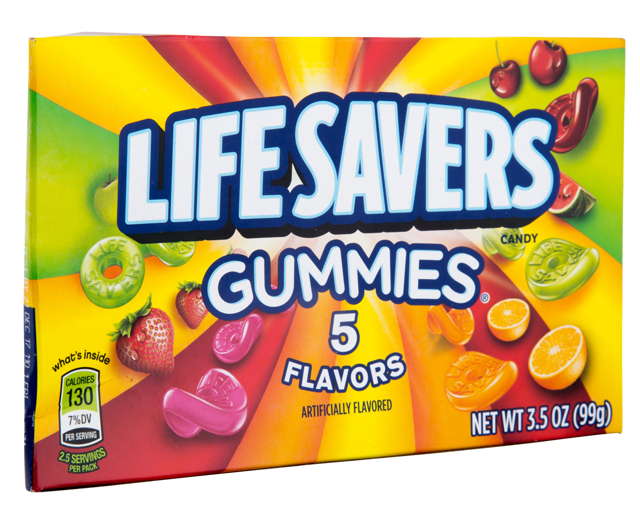 2 x Lifesavers Gummies 5 Flavours 99g | Catch.com.au