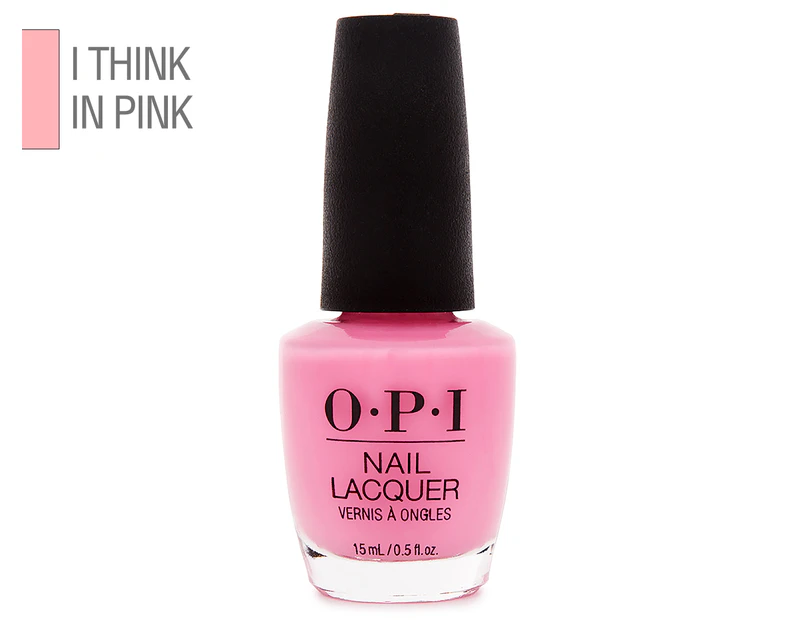 OPI Nail Lacquer 15mL - I Think in Pink