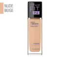 Maybelline Fit Me Dewy + Smooth Foundation 30mL - Nude Beige