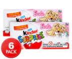 2 x Kinder Surprise Eggs Barbie 60g 3pk