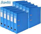Bantex A4 70mm Lever Arch File 10-Pack - Blueberry
