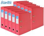 Bantex A4 70mm Lever Arch File 10-Pack - Melon