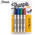 Sharpie Bullet Permanent Markers 4 Pack - Asst