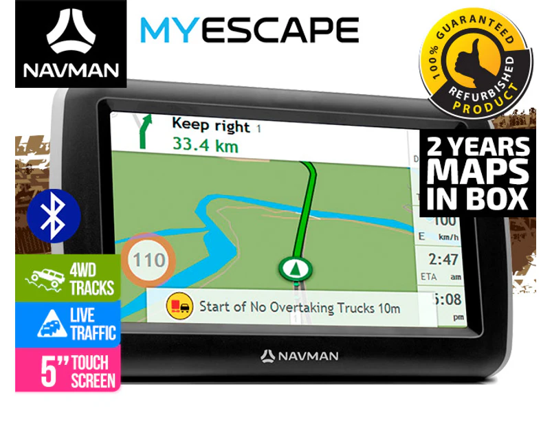 Navman My Escape 5" GPS - Refurbished 