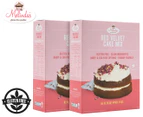 2 x Melinda's Gluten Free Decadent Red Velvet Cake Mix 430g