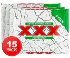 3 x XXX Extra Strong Mints Peppermint 5pk