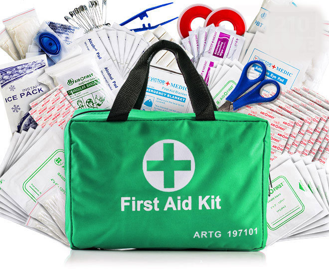 210 Piece Emergency First Aid Kit