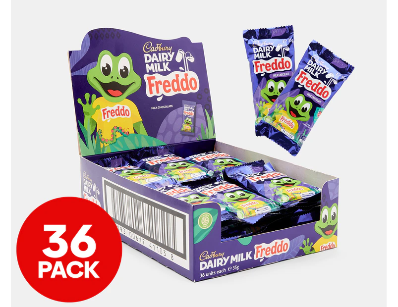 36 x Cadbury Giant Dairy Milk Freddo 35g