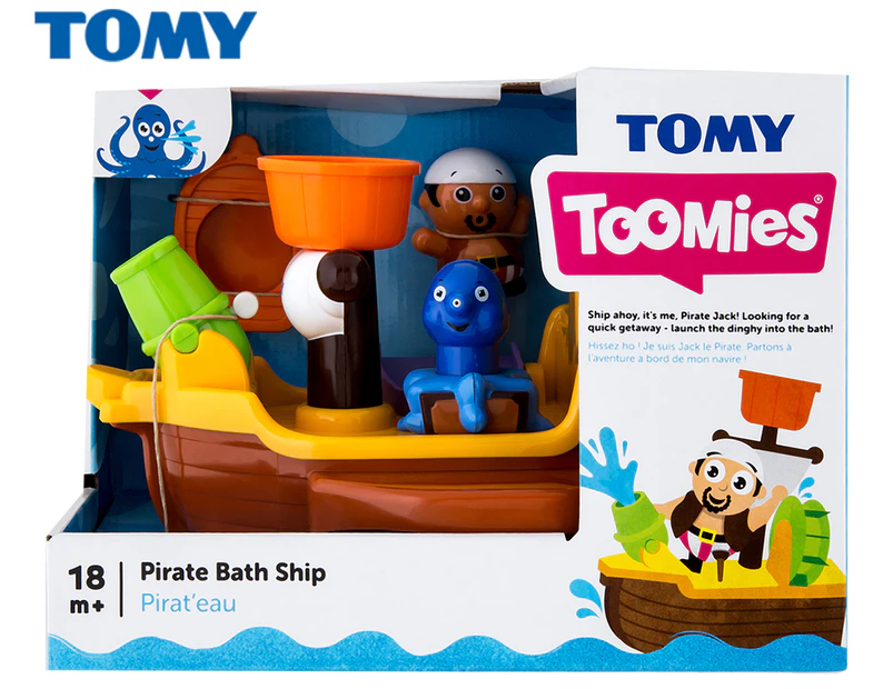 TOMY Pirate Bath Ship