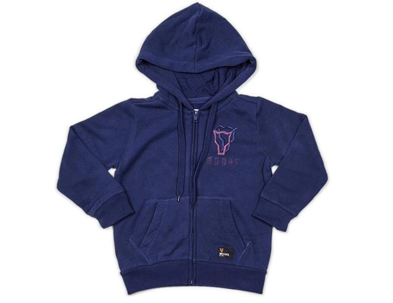 Preview image Mooks Junior Boys' Model Fleece Hoodie - Navy