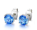 Mestige Virgo Zodiac Crystal Earrings