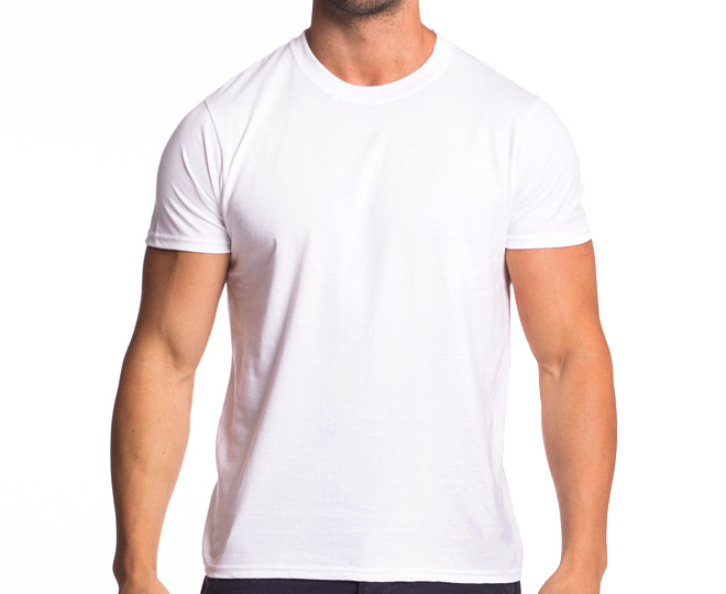 Hanes Men’s Beefy T-Shirt - White | Catch.com.au